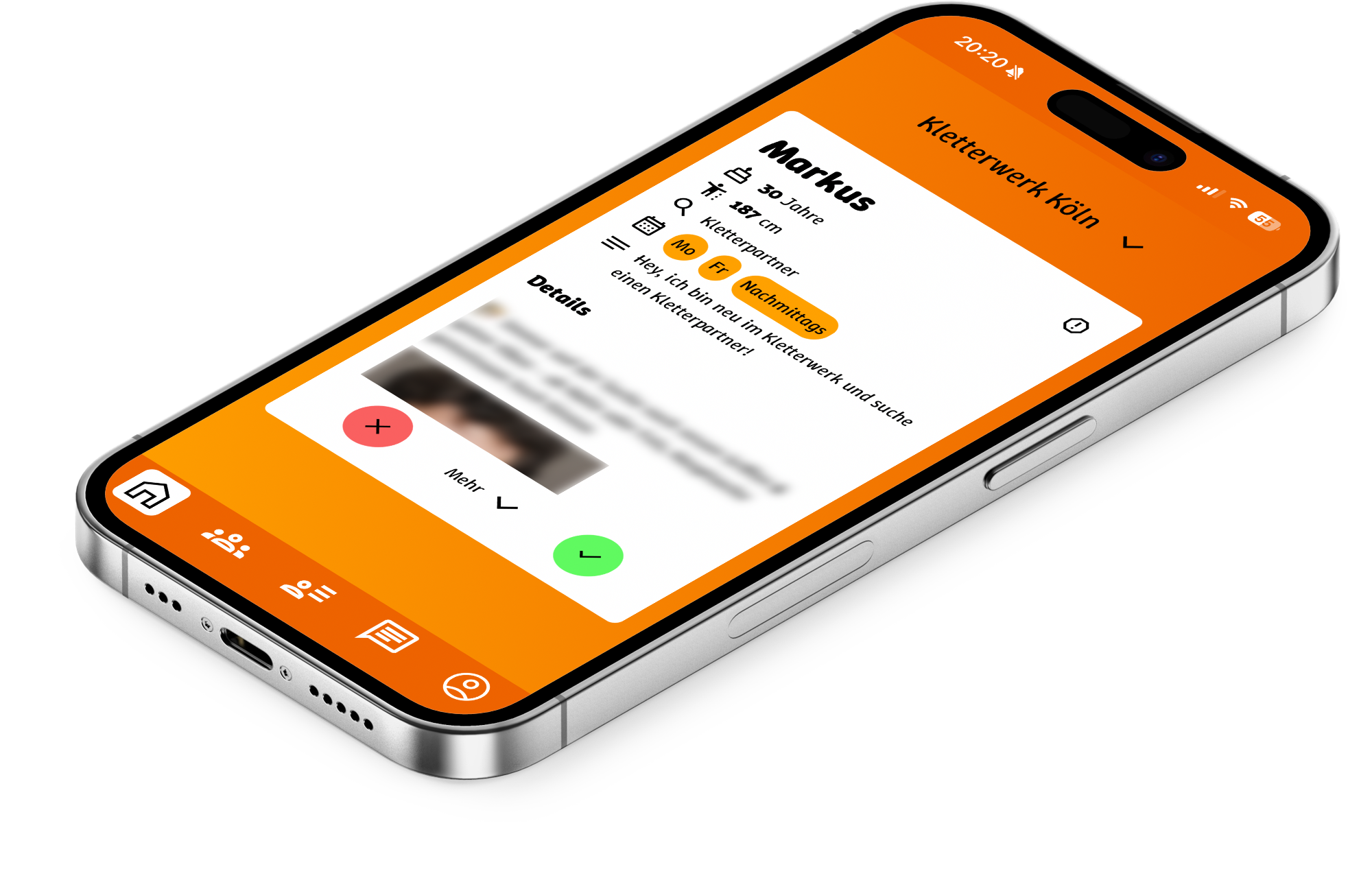 TeamUp App Interface